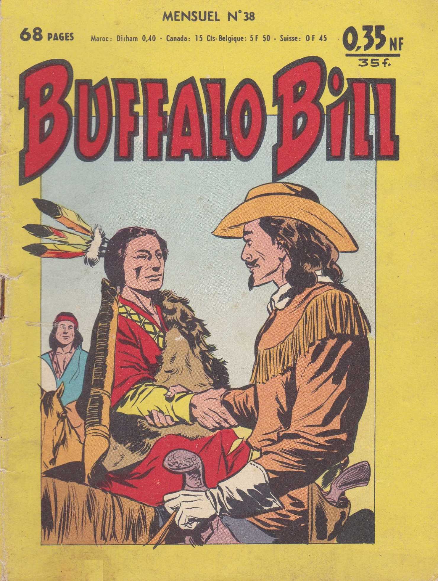 Scan de la Couverture Buffalo Bill Mondiales n 38